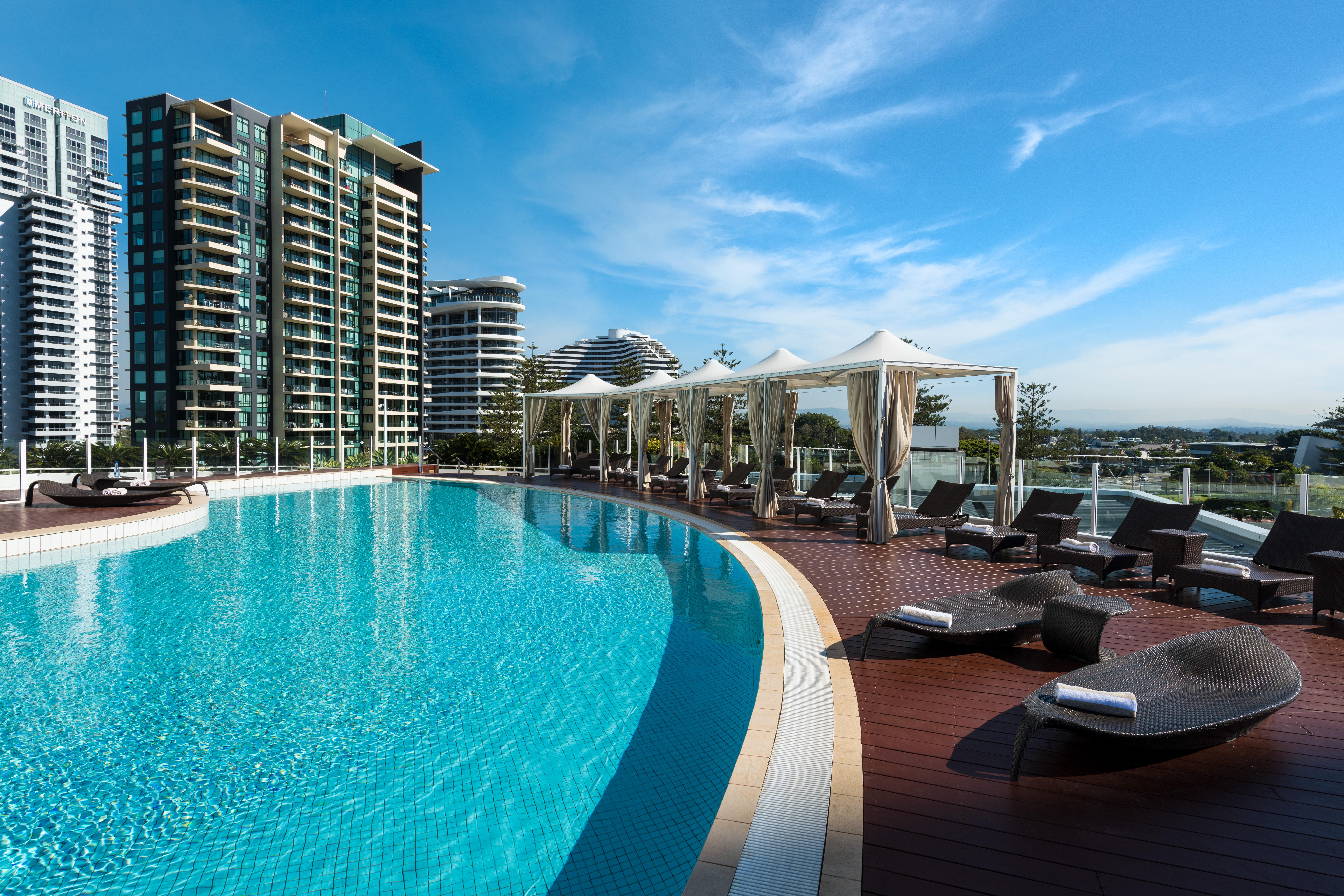 Sofitel Gold Coast Broadbeach Kültér fotó Skyline Residences