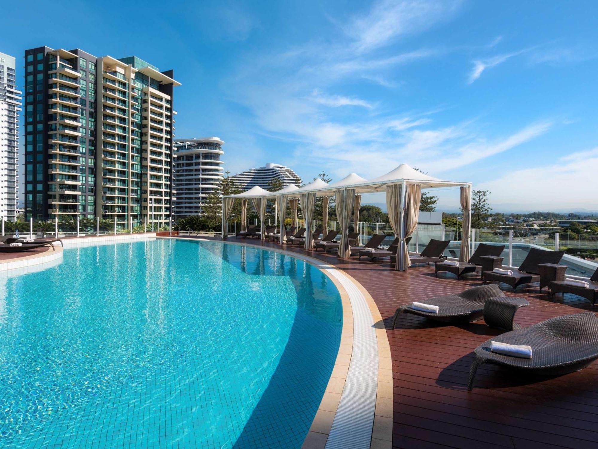 Sofitel Gold Coast Broadbeach Kültér fotó Skyline Residences
